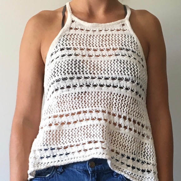 White Knit Tank - Picture 1 of 1